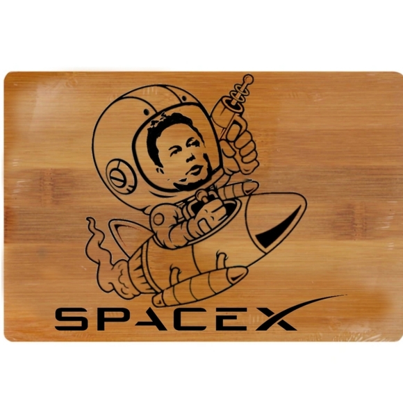 SpaceX cutting board - Picture 3 of 3